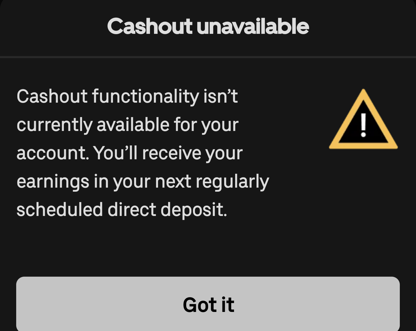cash out unavailable là gì - Image 4