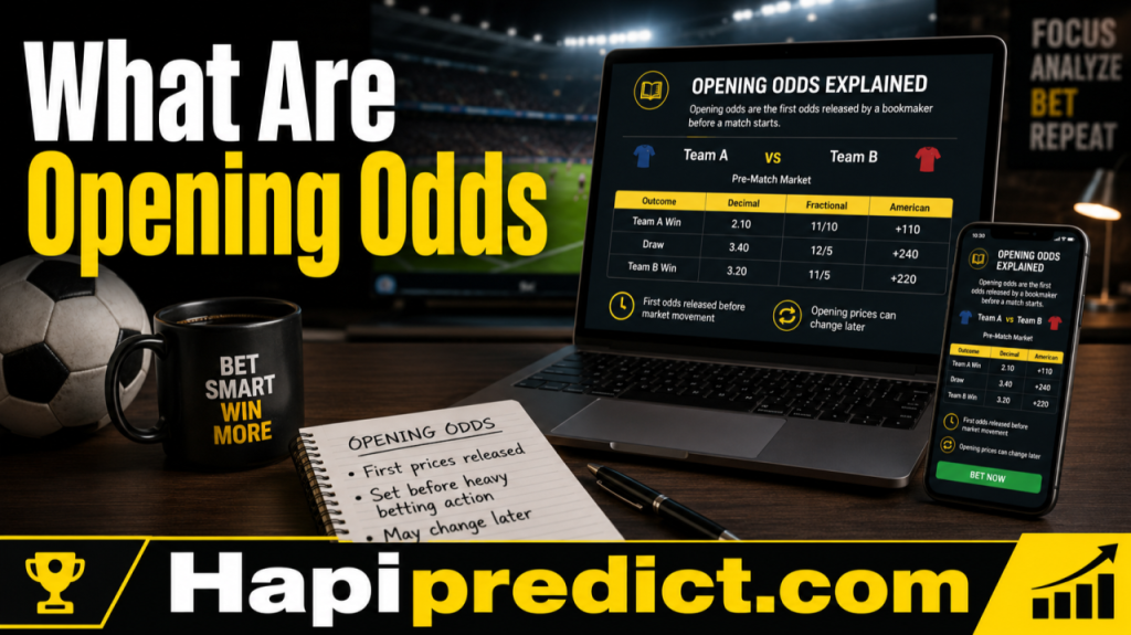 opening odds là gì