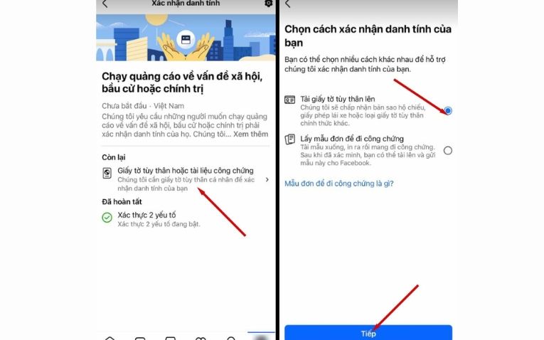 xác minh danh tính là gì